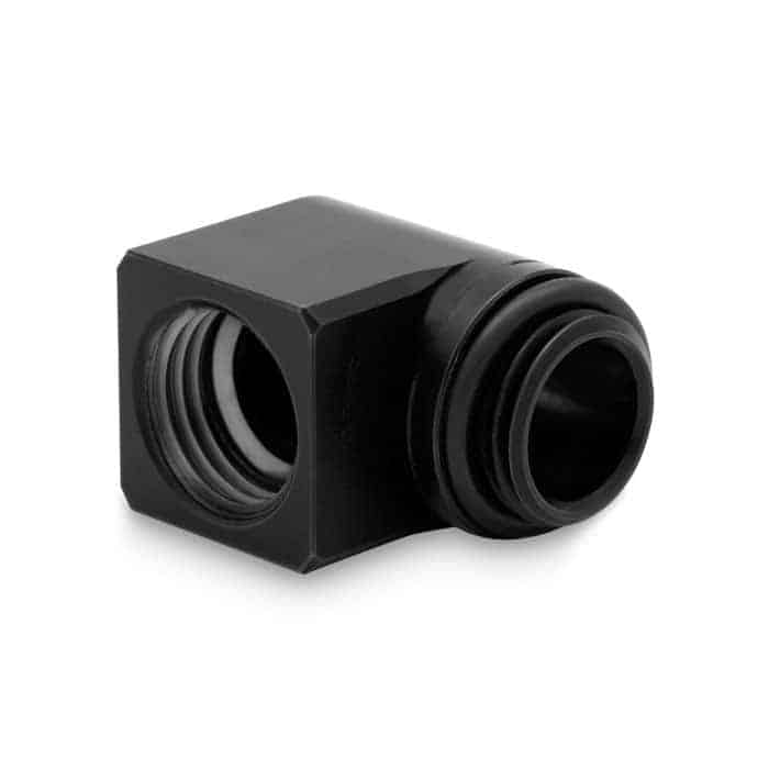 (image for) EK Quantum Torque Micro Rotary 90° Black Adapter Fitting